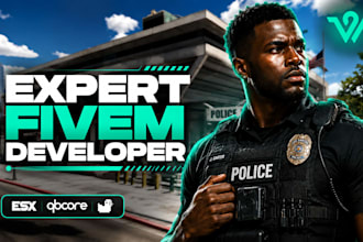 build fivem server for esx legacy, qbcore, qbox and be your fivem developer