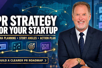 create a PR strategy and media plan for your startup
