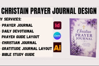 format, design prayer journal, daily devotional, prayer guide for KDP publishing