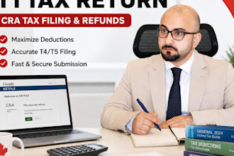 prepare and file your canada t1 personal income tax return with the cra