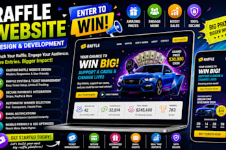 raffle website promotion competition giveaway website promotion
