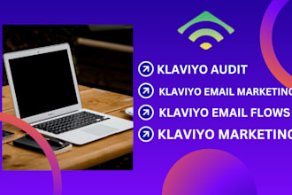 do klaviyo email template, email flows, email design and audit