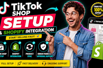 set up tik tok shop fix usa tiktok shop manage tik tok dropshipping shopify