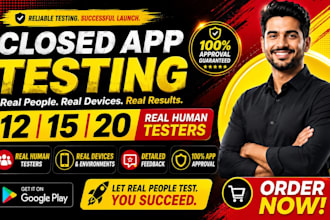 12 app testers 12 real app testers 12 google app testers 20 testers 12 testers