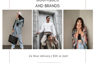 create aesthetic social media posts for fashion boutiques