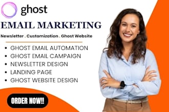 setup ghost email marketing ghost newsletter ghost paid membership website