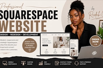 build, design, redesign, and develop your squarespace website