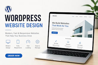create landing page using wordpress