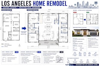 design los angeles home remodeling plans and architectural layouts