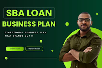 write an sba business plan for your business loan needs