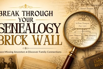solve your genealogy brick wall and trace your missing ancestor
