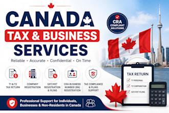 do canada tax filing, canada company registration, bn, gst t1, t2, canada tax