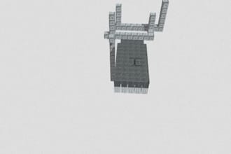make psx object model, bathroom ps1, nintendo n64 era, old school game,ps2 asset