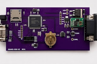 design a custom j1939 can bus interface pcb