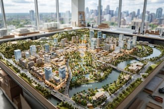 do 2d 3d site plan and master plan