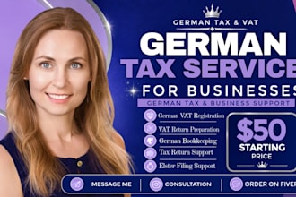 german tax return, bookkeeping, german vat, steuerberater, income corporate tax