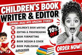 write, ghostwrite children format storybook picture book kids story book
