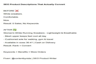 write SEO product description for daraz amazon shopify