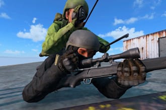 make custom clothing, weapons, gears, and skins for your dayz server