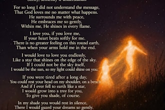 write original poems for you