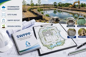 stormwater management site plans swppp report erosion control