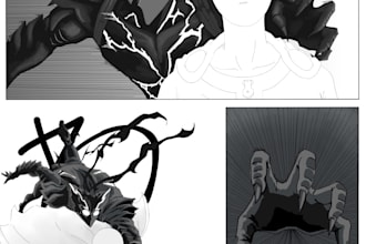 do sketching, illustration of your choice in any art style