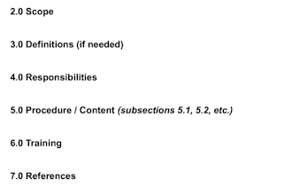 create professional sops for gmp and compliance