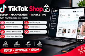 setup tik tok shop fix tik tok dropshipping tik tok shop ads for shopify sales