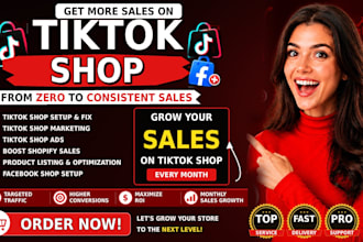 setup tik tok shop fix tik tok dropshipping tik tok shop ads for shopify sales