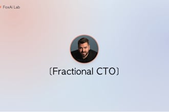 be your fractional cto and independent technology advisor
