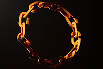 3dcad rally chains,interlocking necklaces,turnover props,svg,print3d hype chains