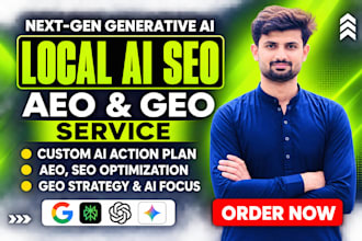 do monthly google local SEO, aeo, GEO, gmb to rank your website
