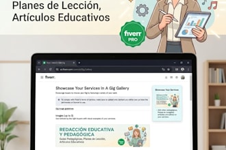 redactar contenido artículos y guías pedagógicas en español