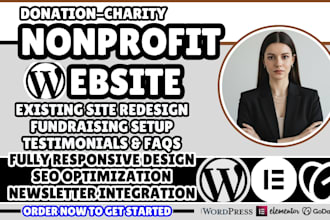 nonprofit website, nonprofit donation website, charity website, ngo website