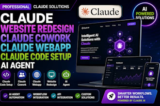 claude website redesign claude cowork claude webapp claude code setup ai agent
