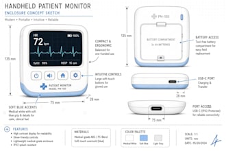 design a medical device enclosure in 3d cad