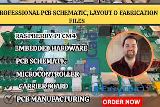 design raspberry pi cm4 cm5 pcb, carrier board, hat and custom embedded hardware