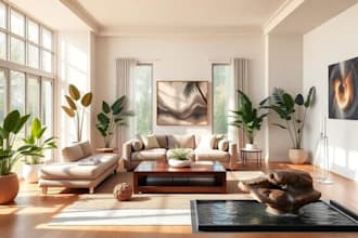 design your home or office with feng shui and 3d rendering