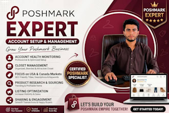 manage your poshmark store as a virtual assistant