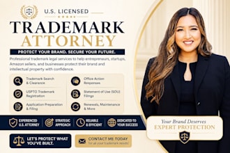 be licensed US trademark and patent attorney uspto