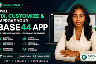 fix, customize and improve your base44 app