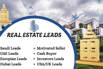 generate dubai leads, uae real estate buyer and seller leads