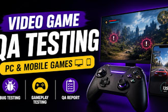 be your beta tester video game tester for pc and mobile game testing