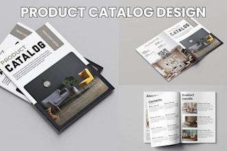 design high converting product catalog, product booklet or sales catalog