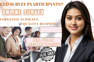 recruit targeted survey participants for market research