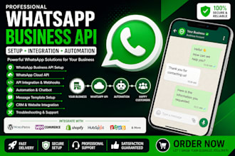 setup whatsapp business API, whatsapp cloud API and automation