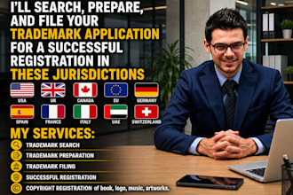 file trademark registration in USA, germany, australia, europe, trademark search