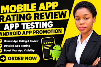 mobile app testing, 10 mins app installation users, android app rating review