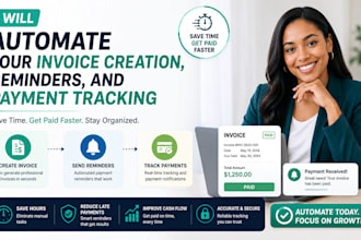 automate your invoice creation, reminders, and payment tracking
