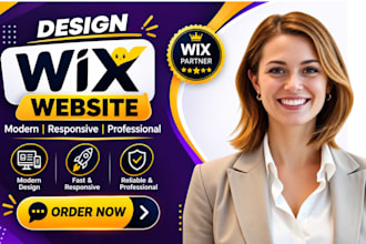 redesign wix website, design wix website redesign and build wix website seo